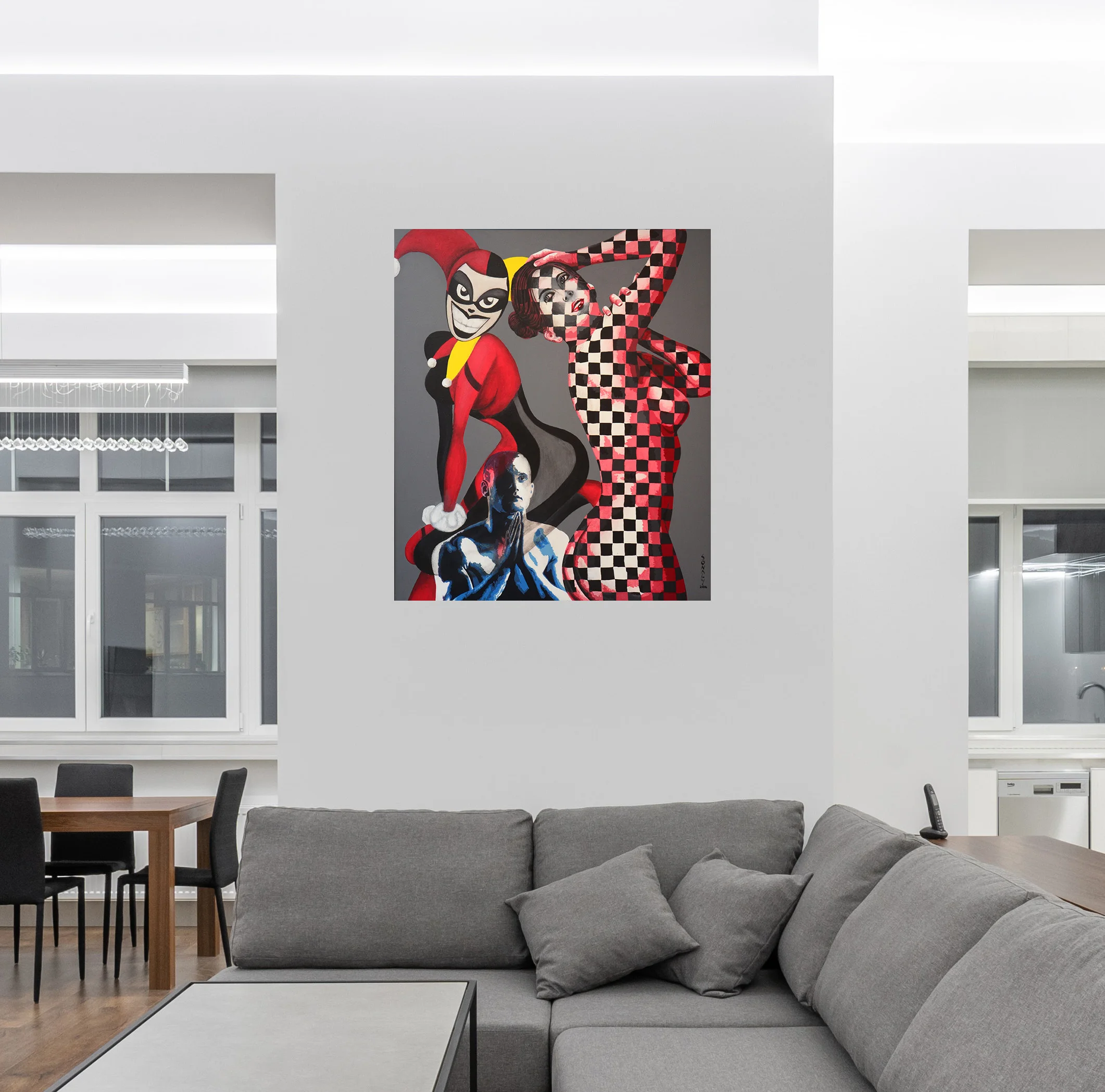 Couple and the Joker - Image 6