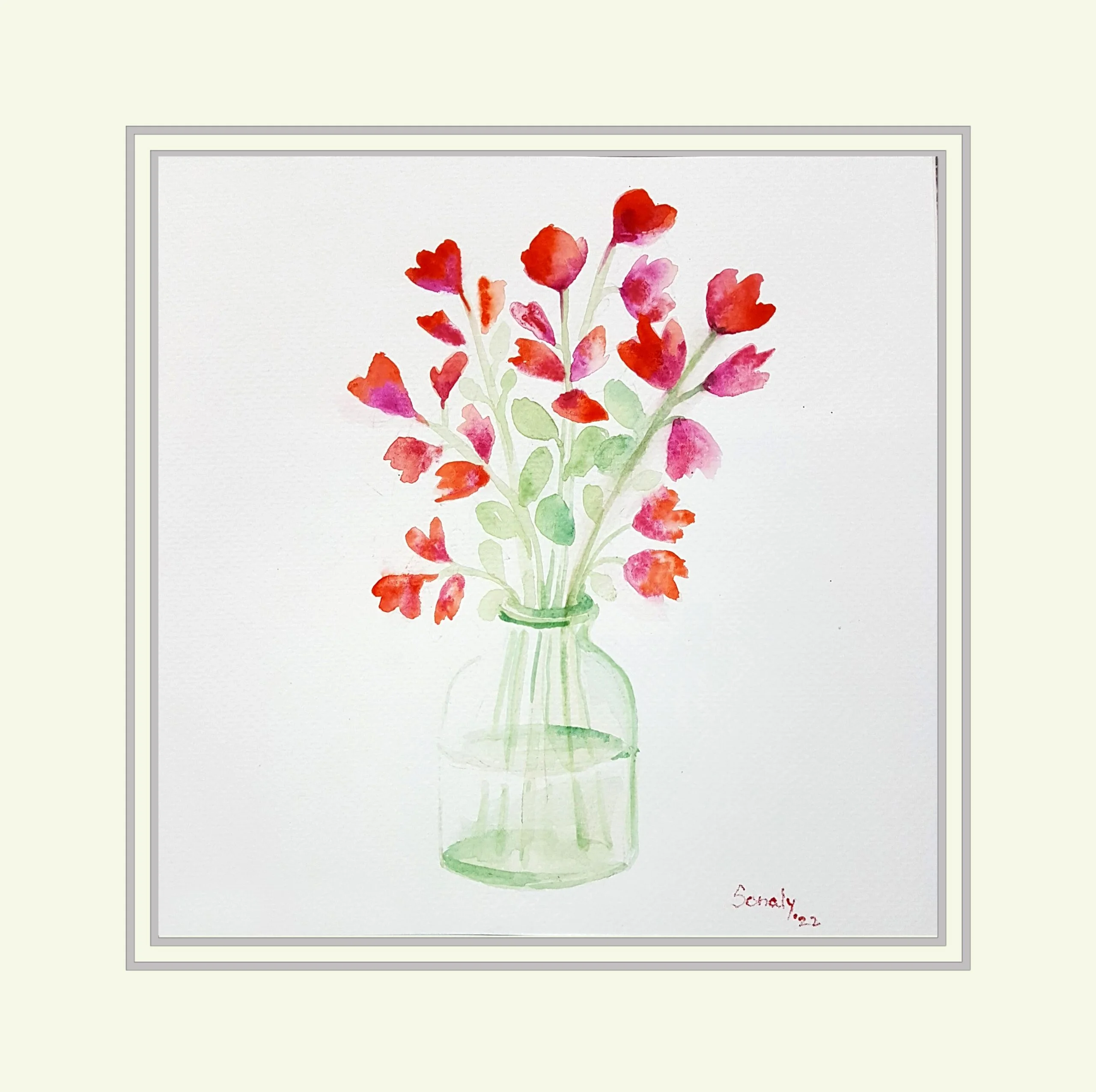 Small Red Flowers - Image 2