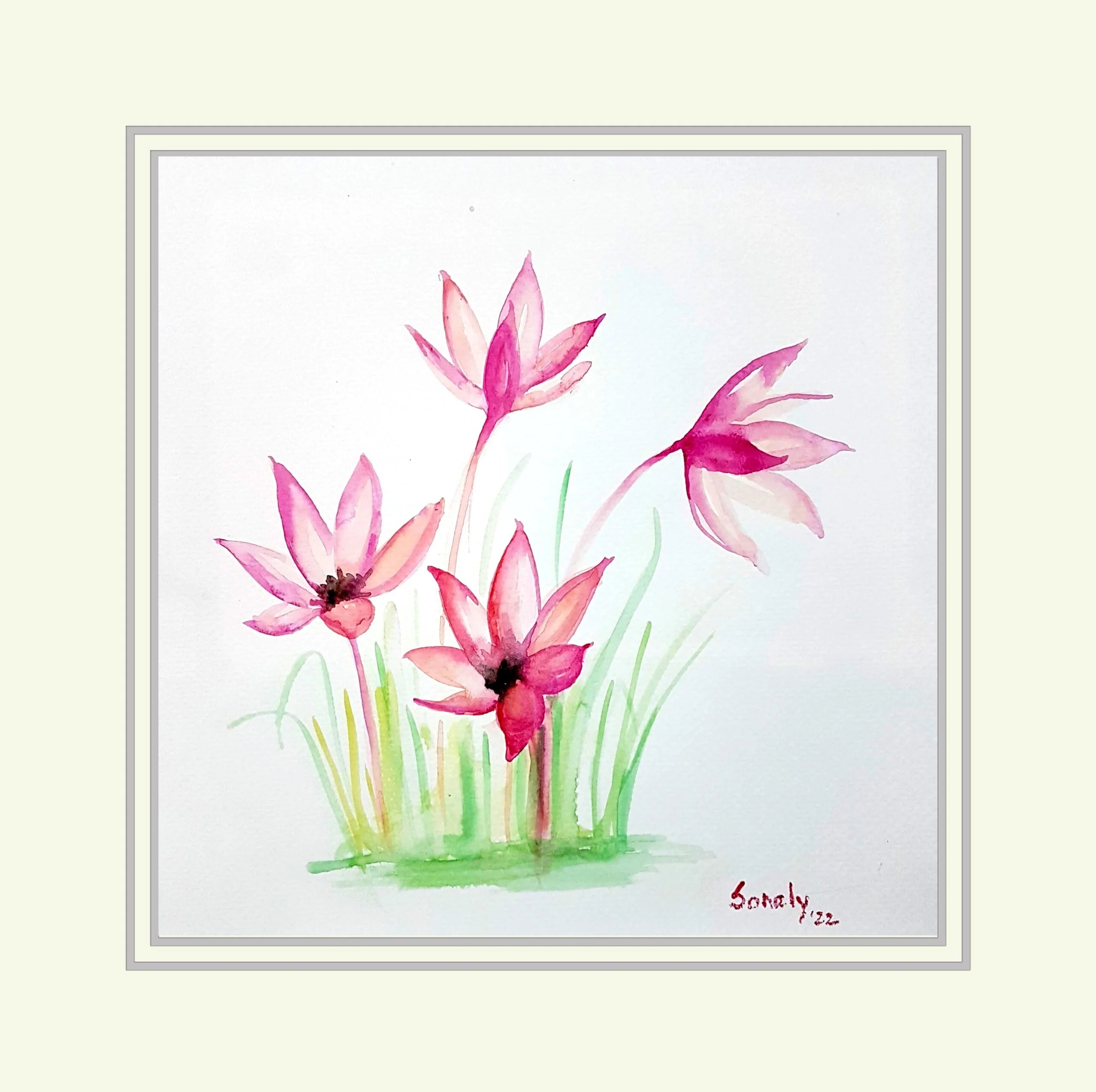 Pink Lilies 2 - Image 2