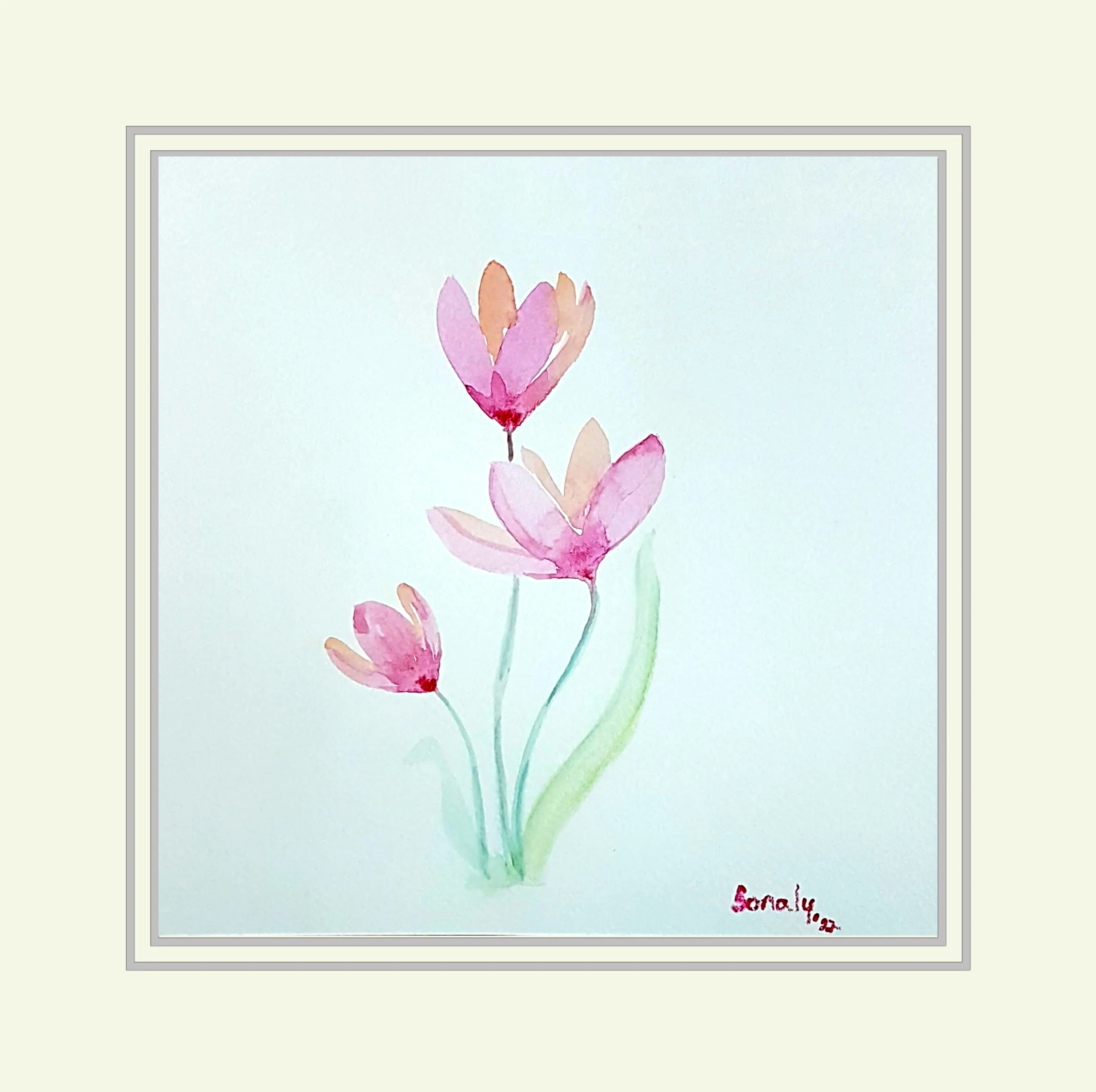 Pink Lilies - Image 2