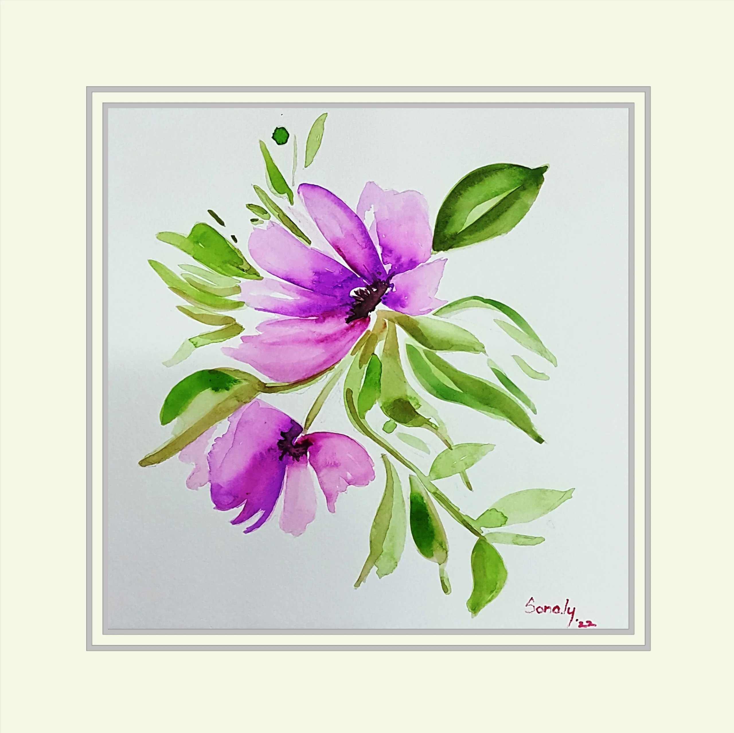 Purple Camellia - Image 2