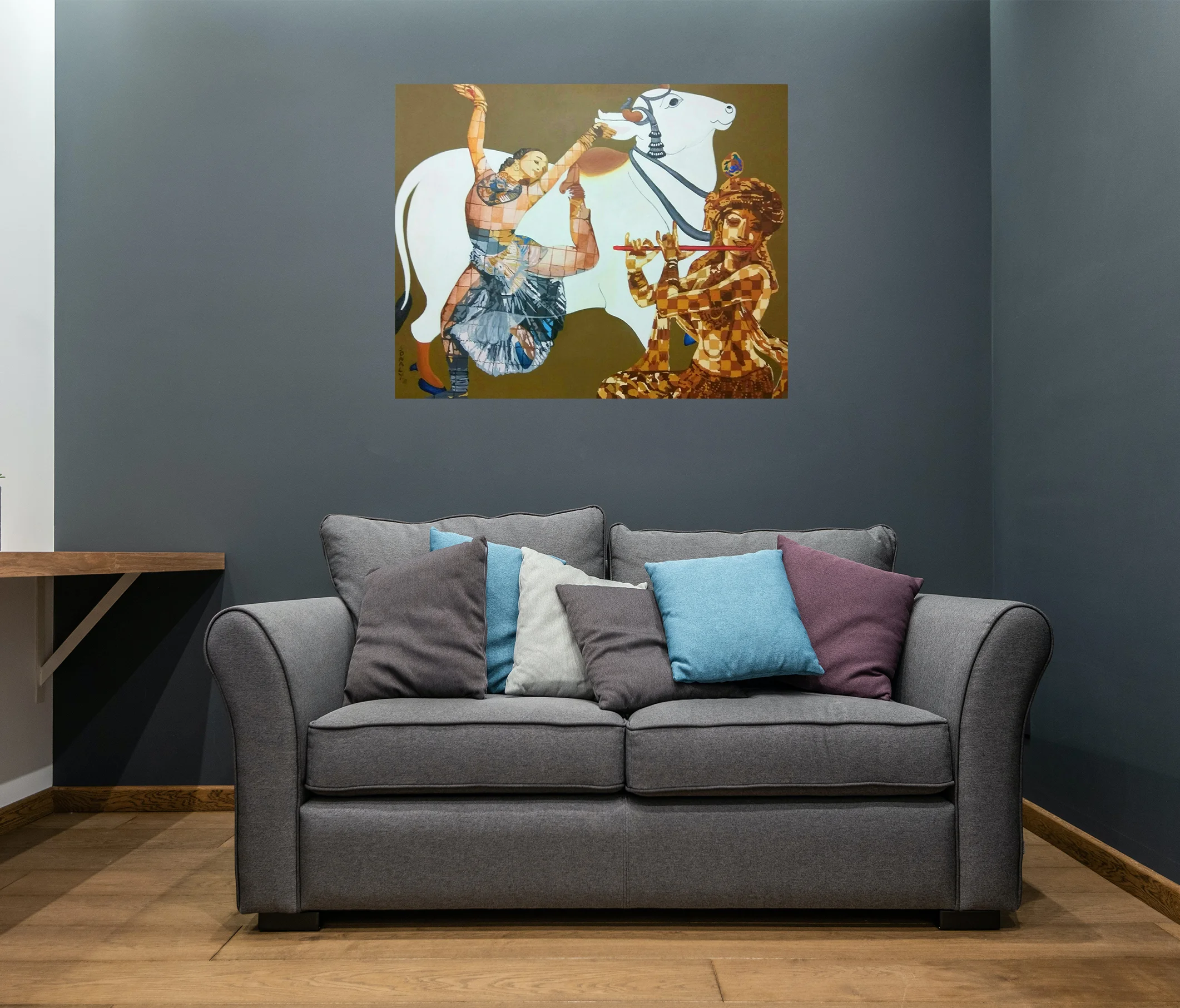 Radha Krishna and Cow - Image 7